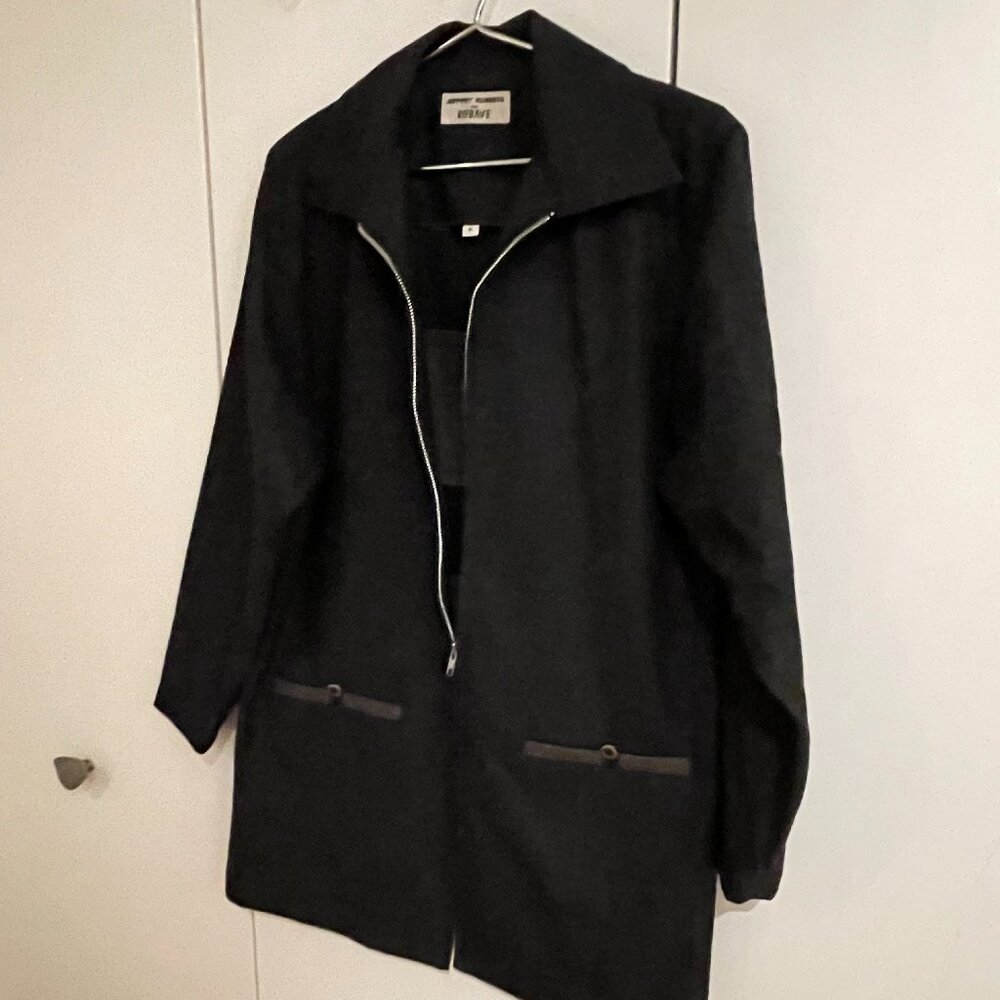 Grey Wool Jacket, Jeffrey Roberts, Robave, size M